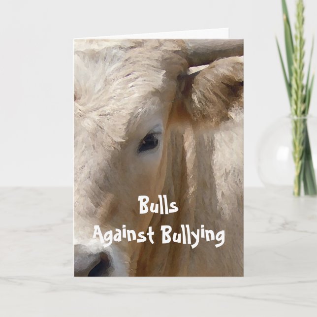 Bullen gegen Mobbing #5 von 7 verschiedenen Karte (Vorderseite)
