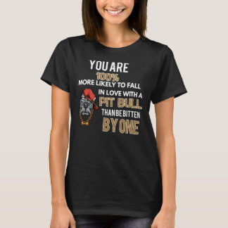Bullen I Liebe Pitbullen T-Shirt