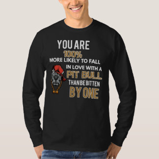 Bullen I Liebe Pitbullen T-Shirt