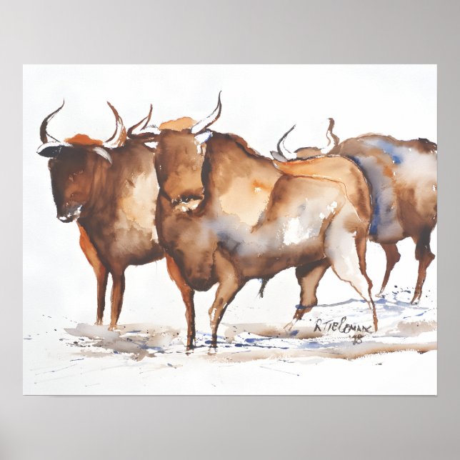 Bullen Poster (Vorne)