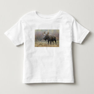 Bullenmuh im Schneesturm mit Aspen Kleinkind T-shirt
