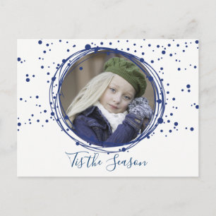 Bulles de neige Carte postale de la couronne de No