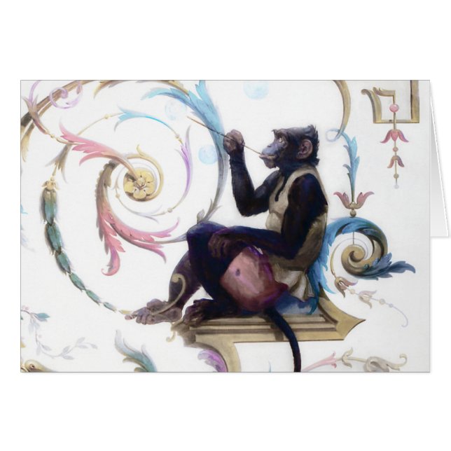 Bulles de soufflage de singe (Devant horizontal)