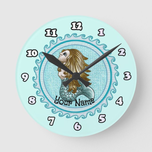 Bulles horloge Mystic Mermaid (Recto)