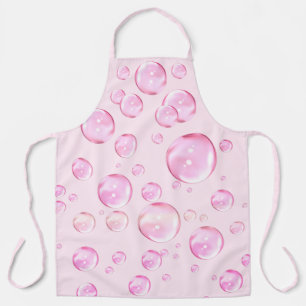 Bulles roses Tablier rose