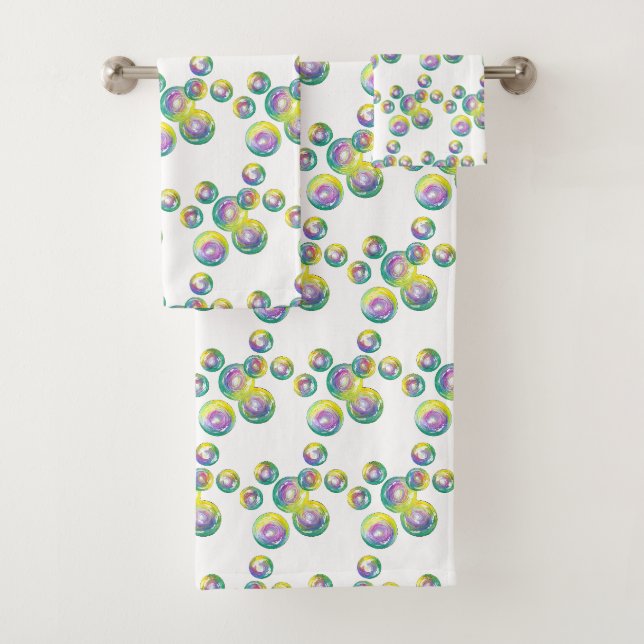 Bulles soufflantes Iridescente Rainbow Buble Wand (En situation)