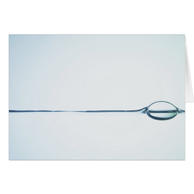 Bulles sur la surface de l'eau (Devant horizontal)