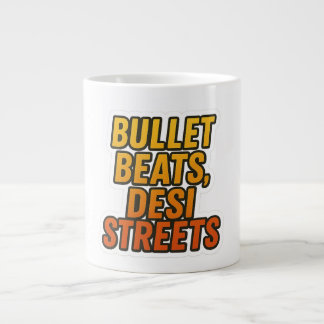 Bullet Beats, Desi Streets – Punjabi-Biker-Tasse Jumbo-Tasse