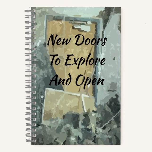 Bullet Journal für neue Türen Notizbuch (Vorderseite)