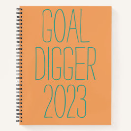 Bullet Journal "Goal Digger 2023" Notizbuch