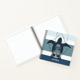 Bullet Journal mit moderner Geometrie Notizbuch