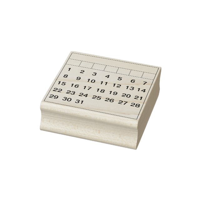 Bullet Journal Monthly Kalender Habit Tracker Bujo Gummistempel (Stempel)