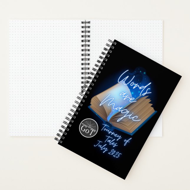 Bullet Journal offiziell Tourney of Tales Juli 202 Notizbuch (Innen)