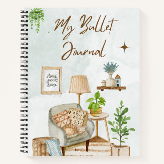 Bullet Journal - Zuhause Theme Notizbuch