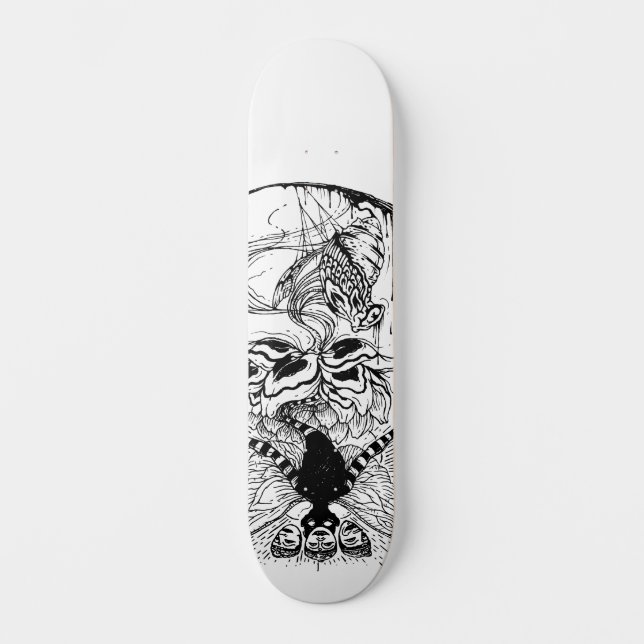 BULLET WITH BUTTERFLY WINGS EXTENSION 1 SKATEBOARD (Vorderseite)