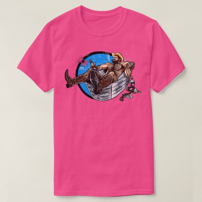 Bullethole Cowboy 2 Saddle Soap Up Classic TShirt (Design devant)