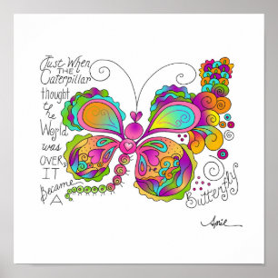 BULLETIN AVIONS Poster par April McCallum