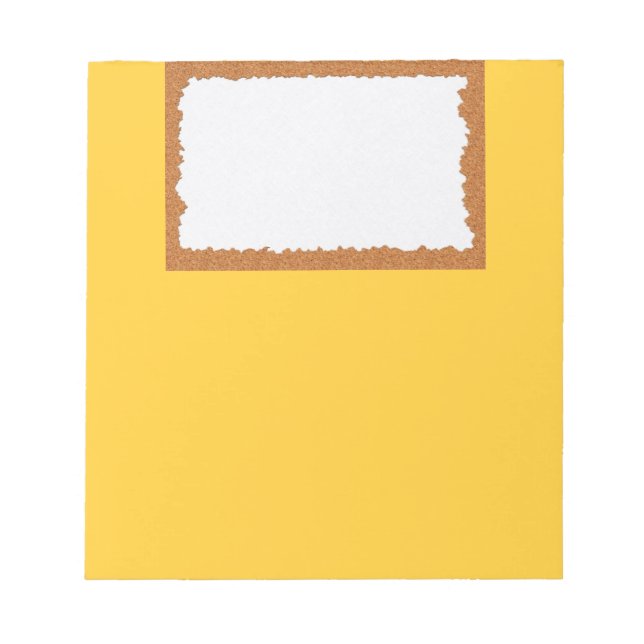Bulletin Board Notepad Notizblock (Vorderseite)