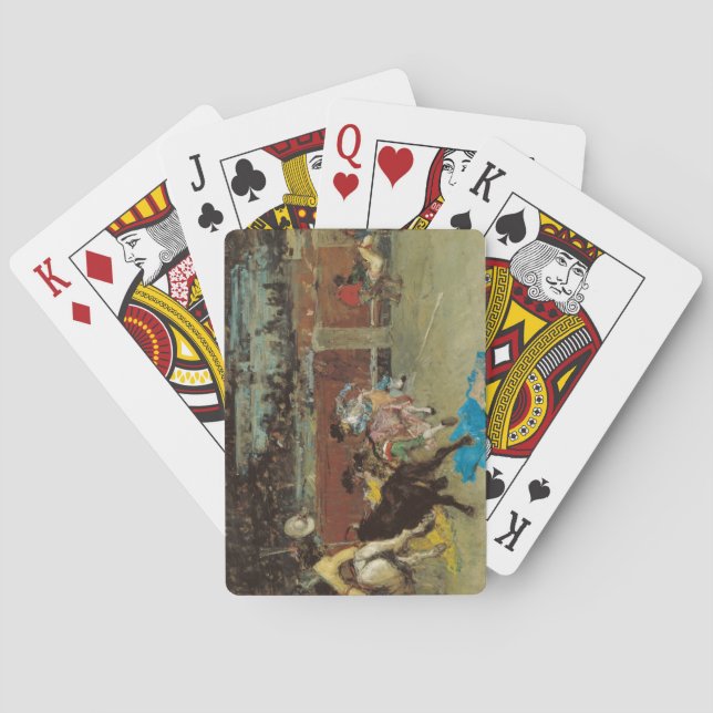 Bullfight (von Marià Fortuny) Spielkarten (Rückseite)