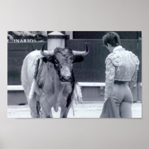 Bullfightdistanzhülse Poster