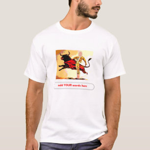 Bullfighter-Karnevals-Ausschnitt T-Shirt