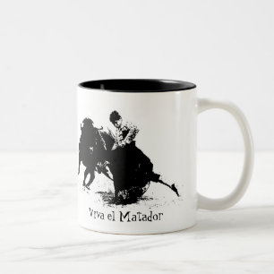 Bullfighter-Tasse Zweifarbige Tasse