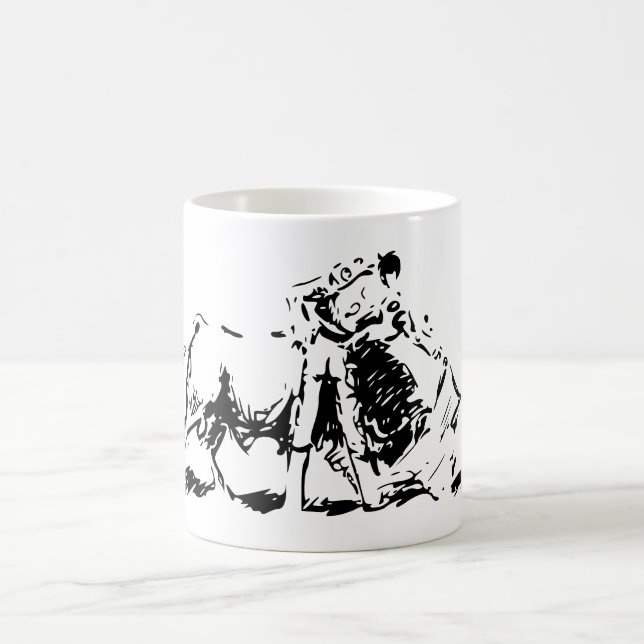Bullfighting Kaffeetasse (Mittel)