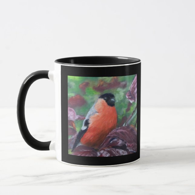 Bullfinch "Schönheit unter den Bäumen" Dudzik Tasse (Links)