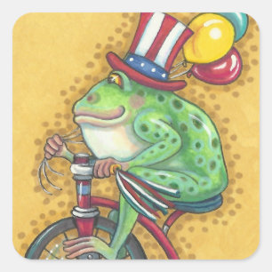 BULLFROG 4 juillet AMERICANA FROG STICKER Sheet