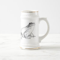 Bullfrog Art Tasse Frosch Beer Stein Frog Tasse