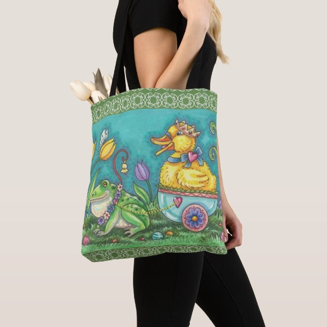 BULLFROG & DUCK PRINCE EASTER SPRING SAC FOURRE-TO (De près)
