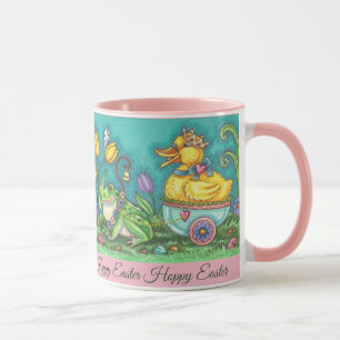 BULLFROG & DUCK PRINCE OSTERN FRÜHLINGS-TASSE Anpa Tasse