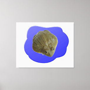 Bullfrog in Pond Canvas Print Leinwanddruck