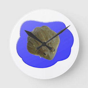 Bullfrog in Pond Wall Clock Runde Wanduhr