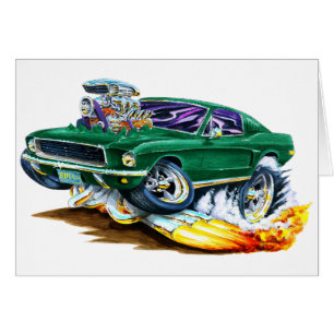 Bullitt Mustang mit großem Motor