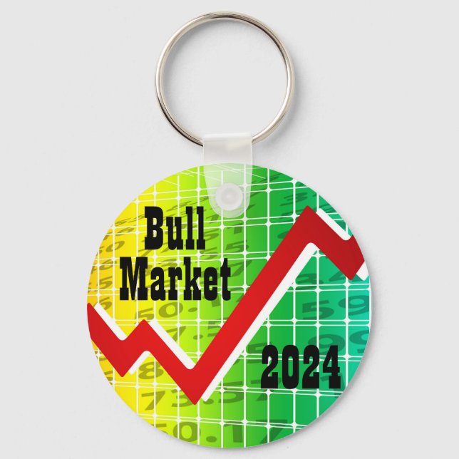 Bullmarkt 2024 schlüsselanhänger (Vorderseite)