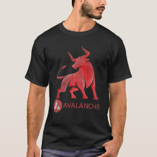 Bullmarkt Avalanche AVAX Münzprägung Token Walle T-Shirt