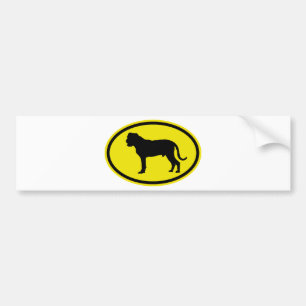 Bullmastiff Autoaufkleber