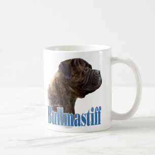 Bullmastiff (brindle) Name Kaffeetasse