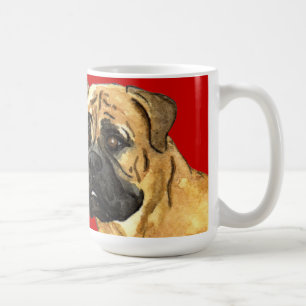 Bullmastiff-Farbblock Kaffeetasse