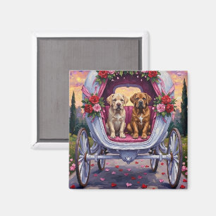 Bullmastiff Hund Valentinstag  Magnet