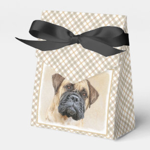 Bullmastiff-Malerei - Niedliche Original Dog Art Geschenkschachtel