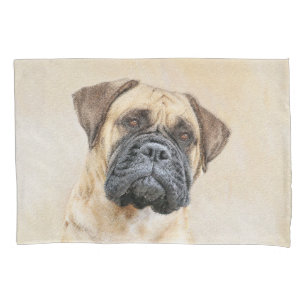 Bullmastiff-Malerei - Niedliche Original Dog Art Kissenbezug