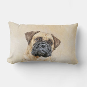 Bullmastiff-Malerei - Niedliche Original Hunde-Kun Lendenkissen
