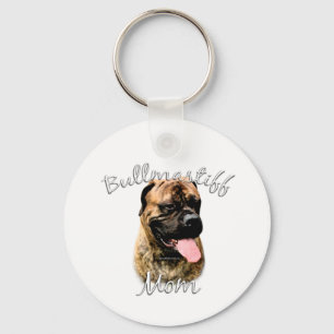 Bullmastiff-Mama 2 Schlüsselanhänger