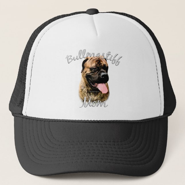 Bullmastiff-Mama 2 Truckerkappe (Vorderseite)