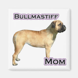 Bullmastiff Mama 4 - Magnet