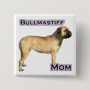 Bullmastiff Mama 4 - Schaltfläche Button