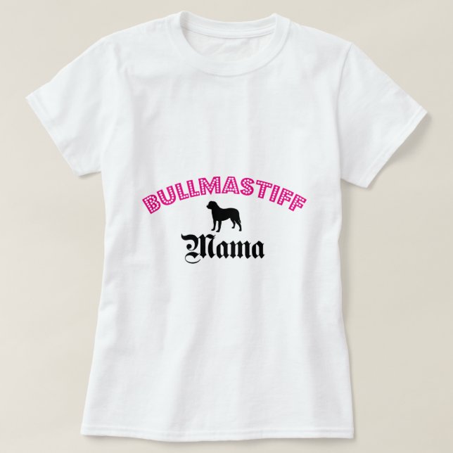 Bullmastiff Mutter T-Shirt (Design vorne)