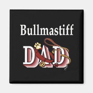 Bullmastiff Papa Magnet